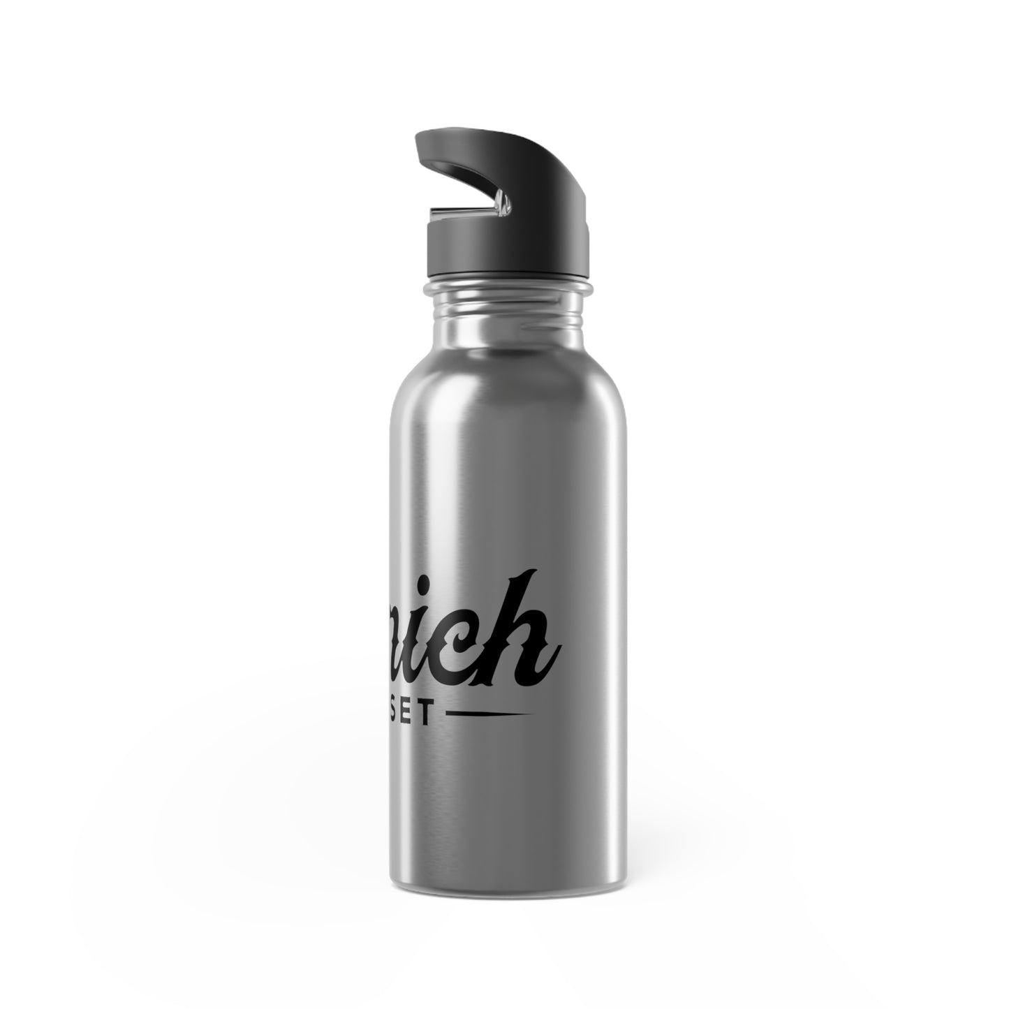 Stainless Steel Water Bottle With Straw, 20oz
