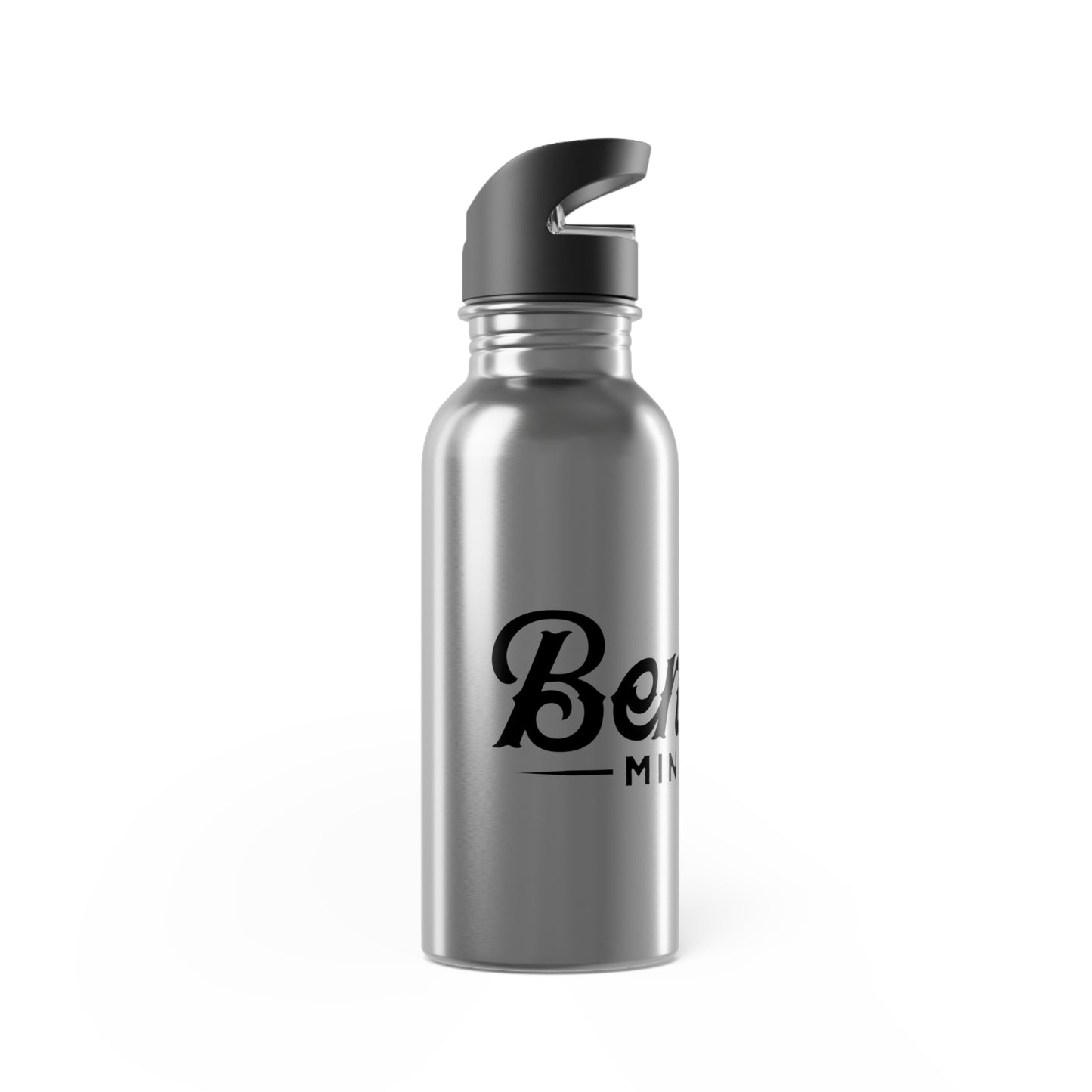 Stainless Steel Water Bottle With Straw, 20oz