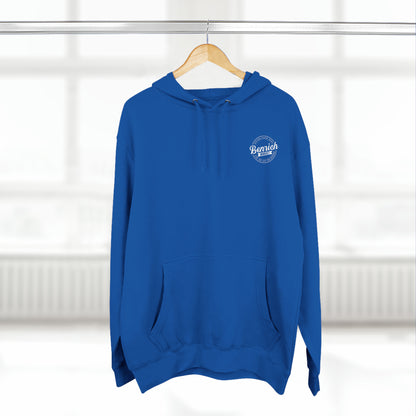 Three-Panel Fleece Hoodie