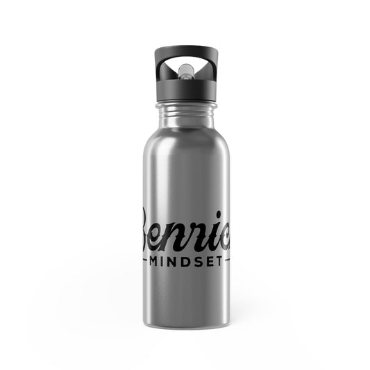 Stainless Steel Water Bottle With Straw, 20oz